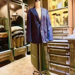 Joseph Abboud Mens Sport Jacket Blue Navy Large